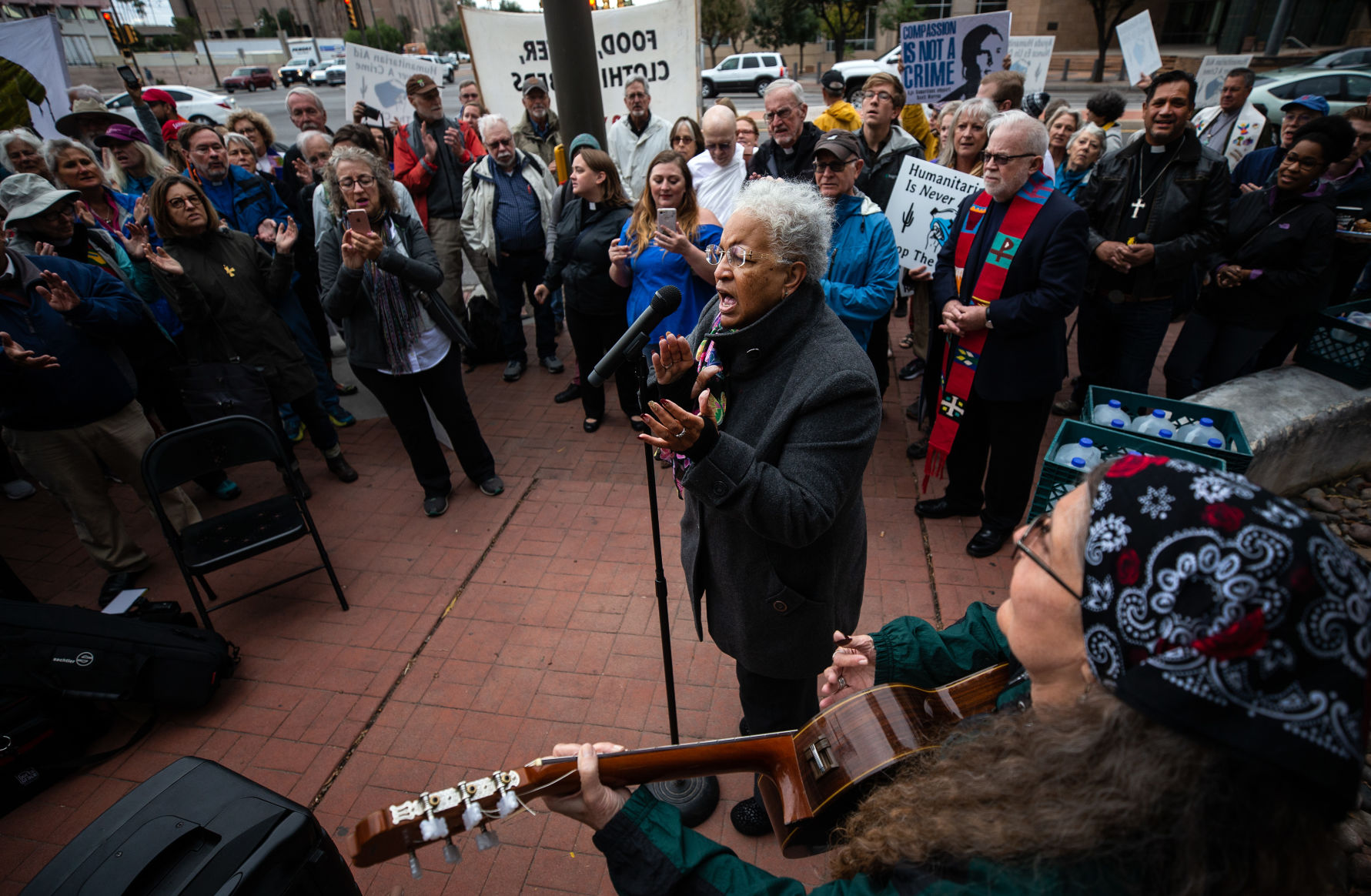 Warren Protest